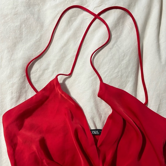 Zara Satin Dress - Picture 5 of 6